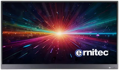Productafbeelding van Ernitec 24-inch bewakingsmonitor, geschikt voor 24/7 gebruik, met een resolutie van 1080P