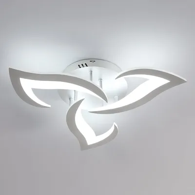 Produktbild von Ceiling Light - White Acrylic Frame, White Light