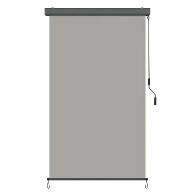 Obrázok produktu pre LZQ Vertikálna markíza Vonkajšia roleta 160x250cm Výsuvná balkónová roleta Ochrana pred slnkom a súkromím Vertikálna markíza s ručnou kľukou, sivá