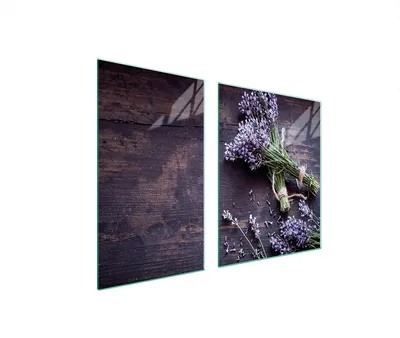 Produktbild von Glasplatte und Schneidebrett 100x52 Lavendel