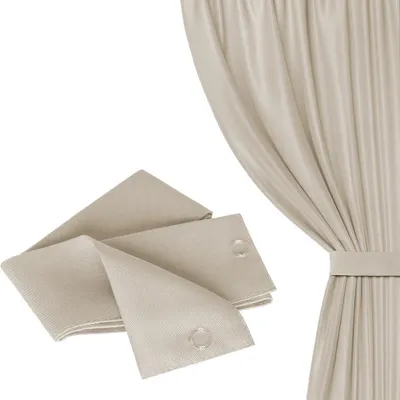 Produktbild von Scharfe 8x140 cm VIVA in hellem Beige – 100% Polyester, -