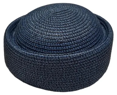 Produktbild von Stewardessenhut, leichter, atmungsaktiver Strohhut mit UV-Schutz, ideal für Strand und Sommer.