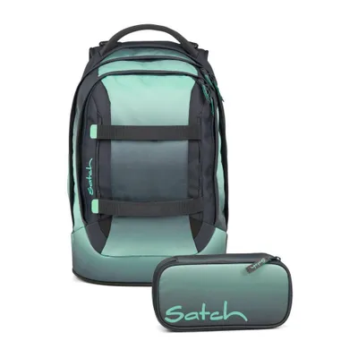 Produktbild von Satch Pack Gradient Mint Schulrucksack Set 2tlg.
