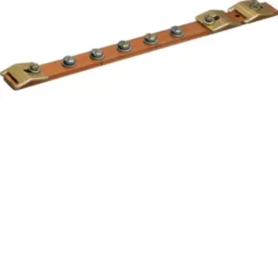Image de HAGER UZ010 Rail de mise à la terre 1 champ 20x5mm