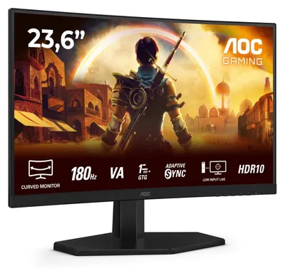 Produktbild von AOC 59.9cm (23.6") C24G42E 16:09 Curved HDMI+DP black