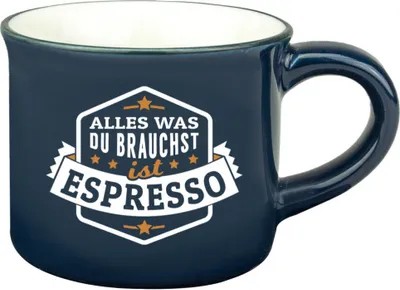 Produktbild von Persönliche Espressotasse Mokkatasse - Alles was du (Espresso)