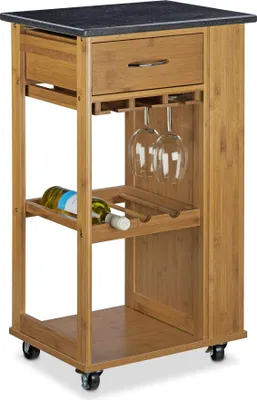 Produktbild von Küchenwagen ALFRED L mit Weinregal