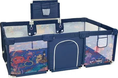 Immagine prodotto di Parco giochi per bambini, area giochi sicura, area attività, blu oceano