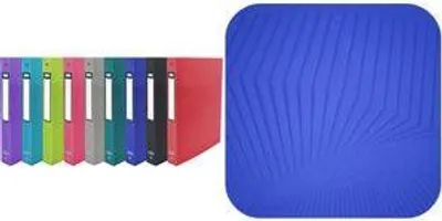 Produktbild von Oxford 400105146, A4, Polypropylen (PP), Schwarz, Blau, Grün, Grau, Pink, Violett, Rot, Türkis, 2 cm, 245 mm, 310 mm
