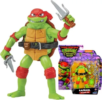 Obrázek produktu pro Teenage Mutant Ninja Turtles Raphael, 4 rok/roky, Ninja Turtles, Vícebarevný, Plast