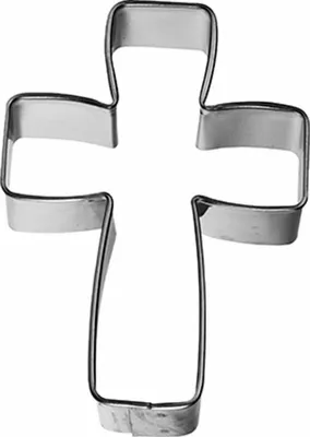 Image de Emporte-pièce Birkmann en forme de croix, emporte-pièce, moule à biscuits, biscuit, biscuit, fer blanc, 6 cm, 123359