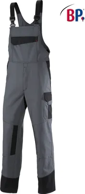 Produktbild von BP® Latzhose - dunkelgrau/schwarz - 52l