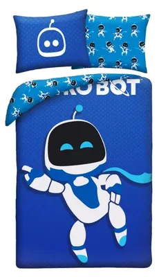 Obrázek produktu pro Přívěsek PlayStation Astro Bot, rozměry 140x200 cm, 70x90 cm, materiál: mikrovlákno