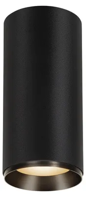 Image de SLV 1005694 NUMINOS XL PHASE, Plafonnier apparent noir 36W 3000K 36