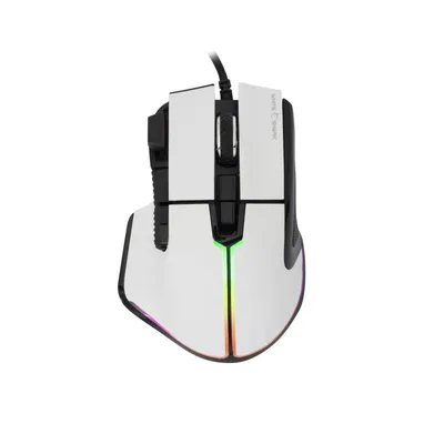 Immagine prodotto di Mouse da gioco Squalo Bianco Manta, 12 000 dpi, bianco