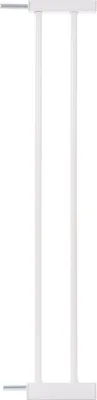Produktbild von Kidimax® Treppenschutzgitter Erweiterung (Verlängerung) 12 cm, steckbarer Gitter Aufsatz für Treppenschutz, weiß