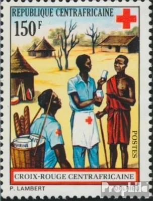 Produktbild von Briefmarken Zentralafrikanische Republik 1972 Mi 263 (kompl.Ausg.) postfrisch Rotes Kreuz