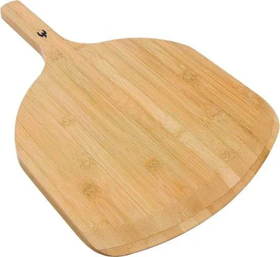 Productafbeelding van Famanu pizzaschep van hout - Lichtgewicht accessoire voor pizzaovens - 48 x 30 cm