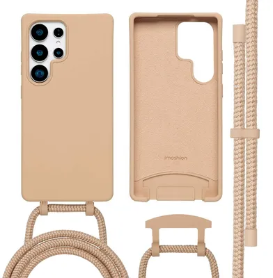 Immagine prodotto di imoshion Cover posteriore colorata con catena rimovibile per cellulare e MagSafe Samsung Galaxy S25 Ultra - Beige