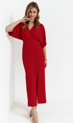 Produktbild von Makover Maxikleid für Frauen Belald K163 rot L