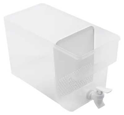 Immagine prodotto di Distributore di bevande refrigerate - Dispenser per bevande - Distributore per bevande - Dispenser per succhi - Capacità: 6 litri - Con rubinetto