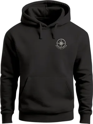 Produktbild von Hoodie Herren Print Aufdruck Kompass Kapuzen-Pullover Männer Outdoor Fashion Streetstyle Männer Neverless®