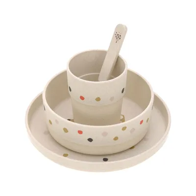 Produktbild von Laessig Kindergeschirr Set Li.mateys Orange Spicy Orange