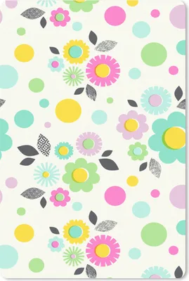 Produktbild von MuchoWow® Mauspad Mousepad Muster - Blumen - Blätter 40x60 cm - Mousepads - Maus Mat - Pad - Mausunterlage - Schreibtisch Accesoire