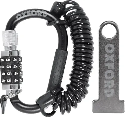 Produktbild von Oxford Karabiner-Kombinationsschloss für Helme