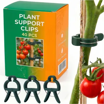 Zdjęcie produktu dla Klipsy Do Roślin Klamerki 40 Szt
