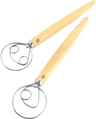 Produktbild von Teigklopfgerät mit Spiralfeder, Deegmenger, Küchenhilfe