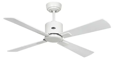 Immagine prodotto di Ventilatore da soffitto a risparmio energetico con telecomando Eco Neo III WiFi 103 cm Bianco Lame Bianco / Grigio luce
