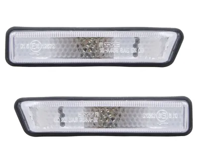 Produktbild von TYC Seitenblinker Set für 3er BMW E36 Limo Touring Compact Coupe Cabrio Weiß
