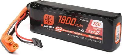 Produktbild von Spektrum 11,1V 1800mAh 3S 10C Smart G2 ECU LiFe Akku: IC3