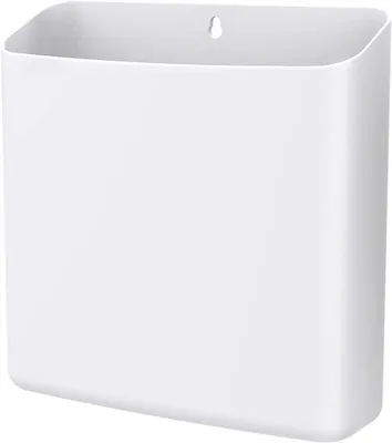 Magnetische Fluff Bin für den Waschraum, das Badezimmer oder den Trockner - Wandmontierte Aufbewahrungsbox für Waschmittel