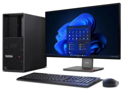 Produktbild von Lenovo ThinkStation P3 Tower Gen 2, Intel Core Ultra 7, 265K, 32 GB, 1 TB, Windows 11 Pro, 64-Bit