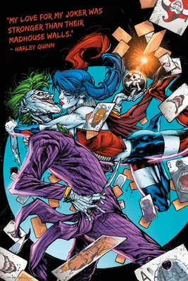 Obrázek produktu pro DC Comic - Plakát - Harley Kiss