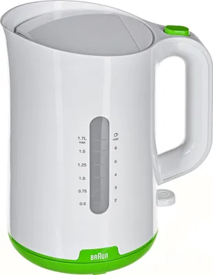 Produktbild von Braun WK 1100 elektrischer Wasserkocher 1,7 L 2200 W Grün, White