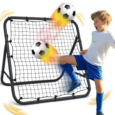Image de Rebondisseur - Angle réglable - Pliable - Matériel d'entraînement pour le football