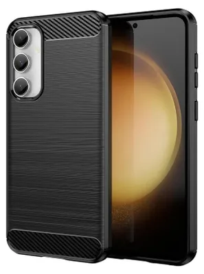 Image de Housse carbone pour Samsung Galaxy S23 FE Housse téléphone portable Case TPU Cover Housse téléphone portable