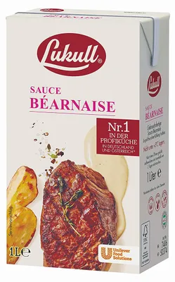 Zdjęcie produktu dla Lukull Sos Bernaise kremowy o smaku pikantnych ziół 1000ml