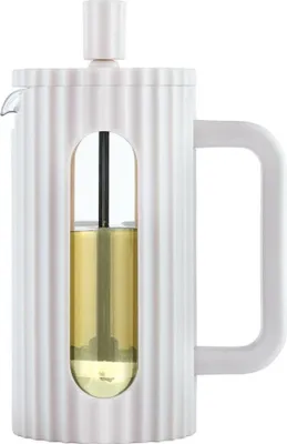Produktbild von Glas Tee-/Kaffeezubereiter French Press 350 ml creme KLAUSBERG KB-7743