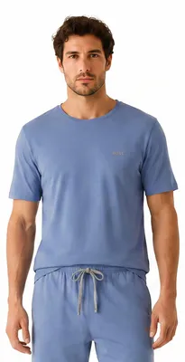 Produktbild von BOSS Herren-T-Shirt aus Baumwolle mit normaler Passform und kurzen Ärmeln 50515312