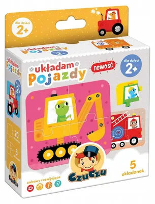 Image de CZUCZU Organiser les véhicules - Jouet éducatif pour enfants 90890