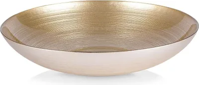 Produktbild von Obstschale - D30 cm - gold - Glas - rund - Dekorationsschale