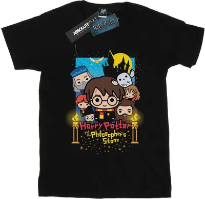 Produktbild von Harry Potter - "Philosopher's Stone Junior" T-Shirt für Damen BI26425 (S) (Schwarz)