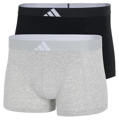 Produktbild von Adidas Herren Unterwäsche Boxershorts 2er Pack - Trunk (2PK) - Active Flex Cotto