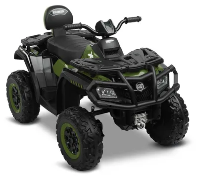 Immagine prodotto di TOYZ - Quad elettrico per bambini Rush, da 3 a 8 anni, 112x66x69 cm, verde militare