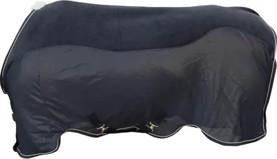 Image de Kentucky Horsewear Abschwitzdecke Fleece Mesh Cooler Combo Black 155