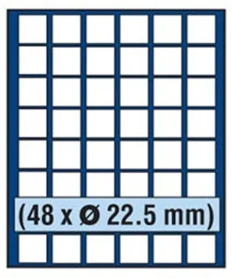 Produktbild von SAFE Münztablett für 48 Münzen, Ø 22,5 mm